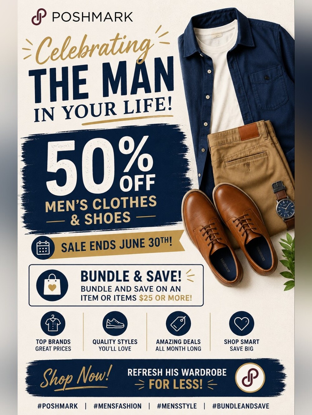 Men's Clothes & Shoes Clearance